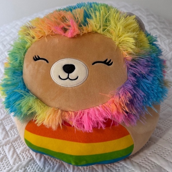 Squishmallows Other - Squishmallows KellyToys Large Rainbow Lion Cuddle Sensory Soft Stuffed A…